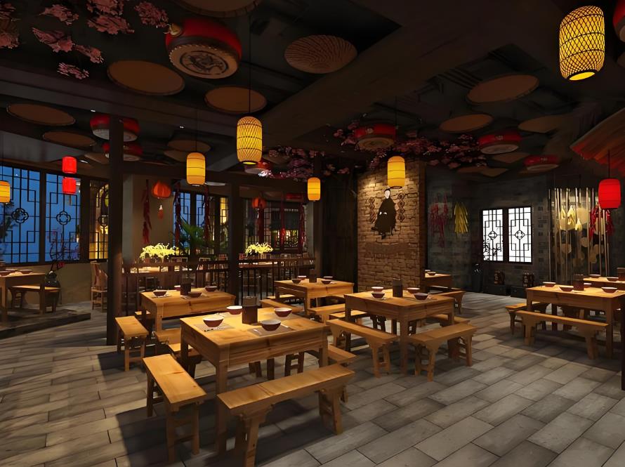 100平米餐飲店裝修要花多少錢？