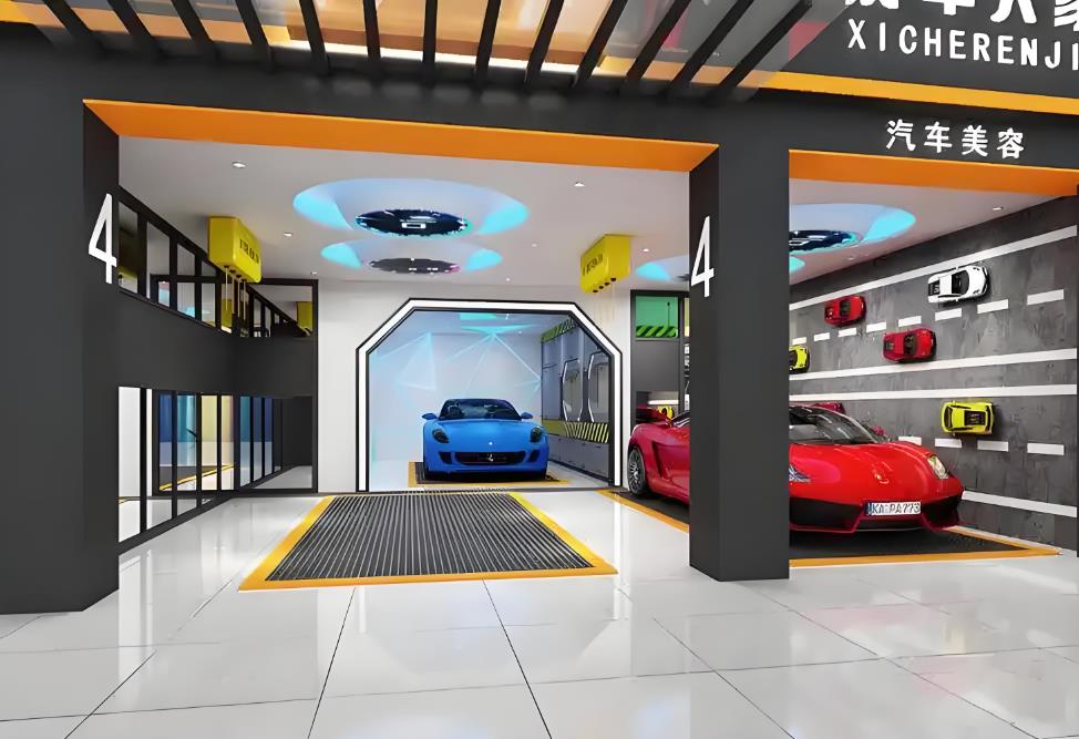 100㎡重慶汽車美容店裝修報(bào)價單明細(xì)表